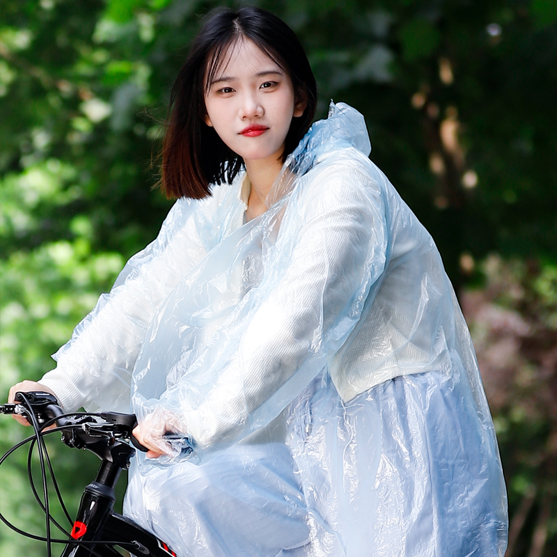 Bicycle Raincoat Thickened Adu - Cycling Rain Jacket Commute บทวิจารณ์และราคา