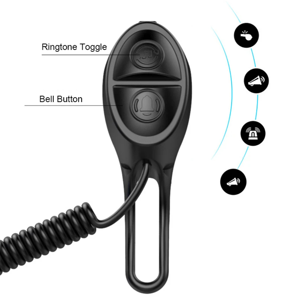 Bicycle Electric Bell USB Rech - Bell Handlebar Ring บทวิจารณ์และราคา
