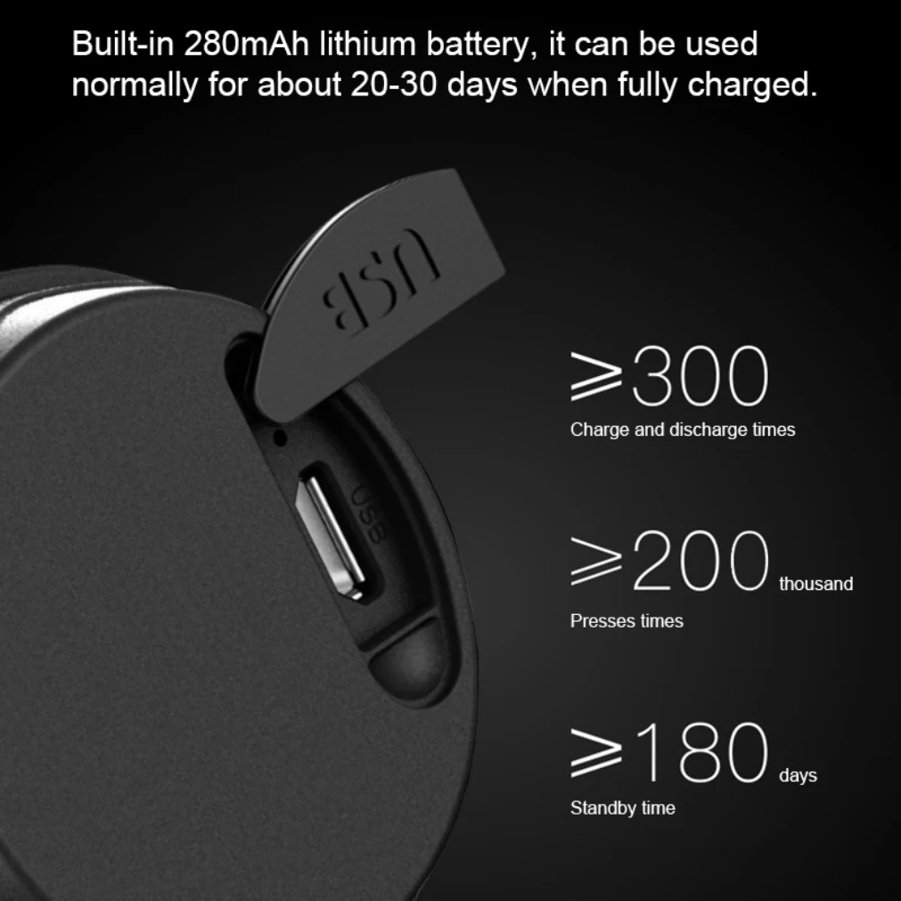 Bicycle Electric Bell USB Rech - Bell Handlebar Ring บทวิจารณ์และราคา