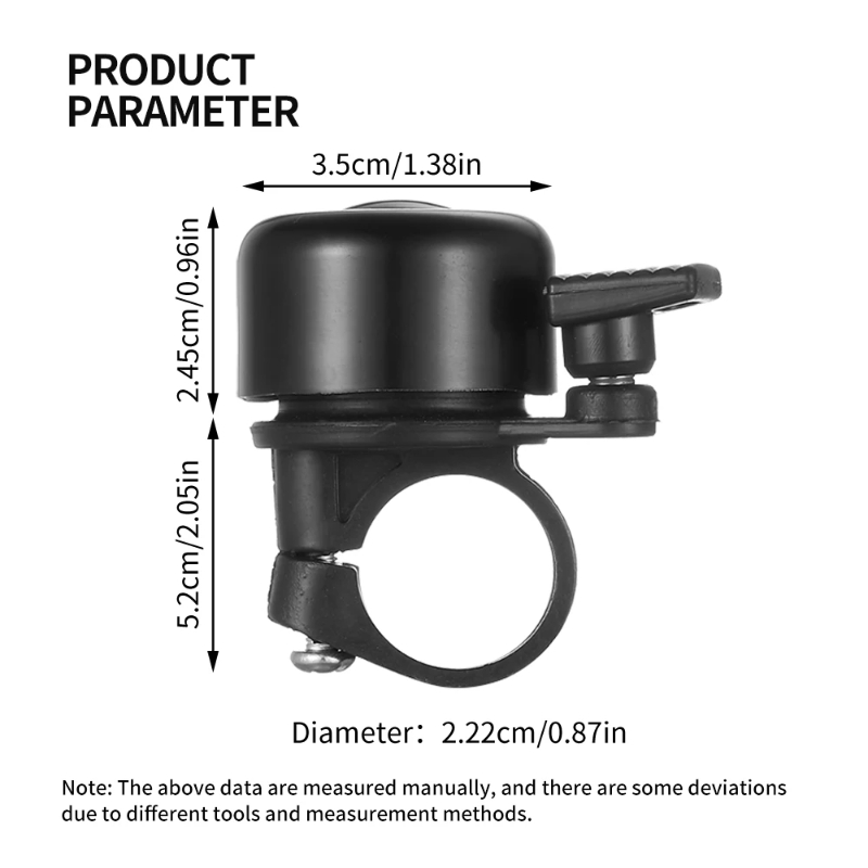 Mini Cute Bicycle Bell 22mm Cy - Bell Handlebar Ring บทวิจารณ์และราคา