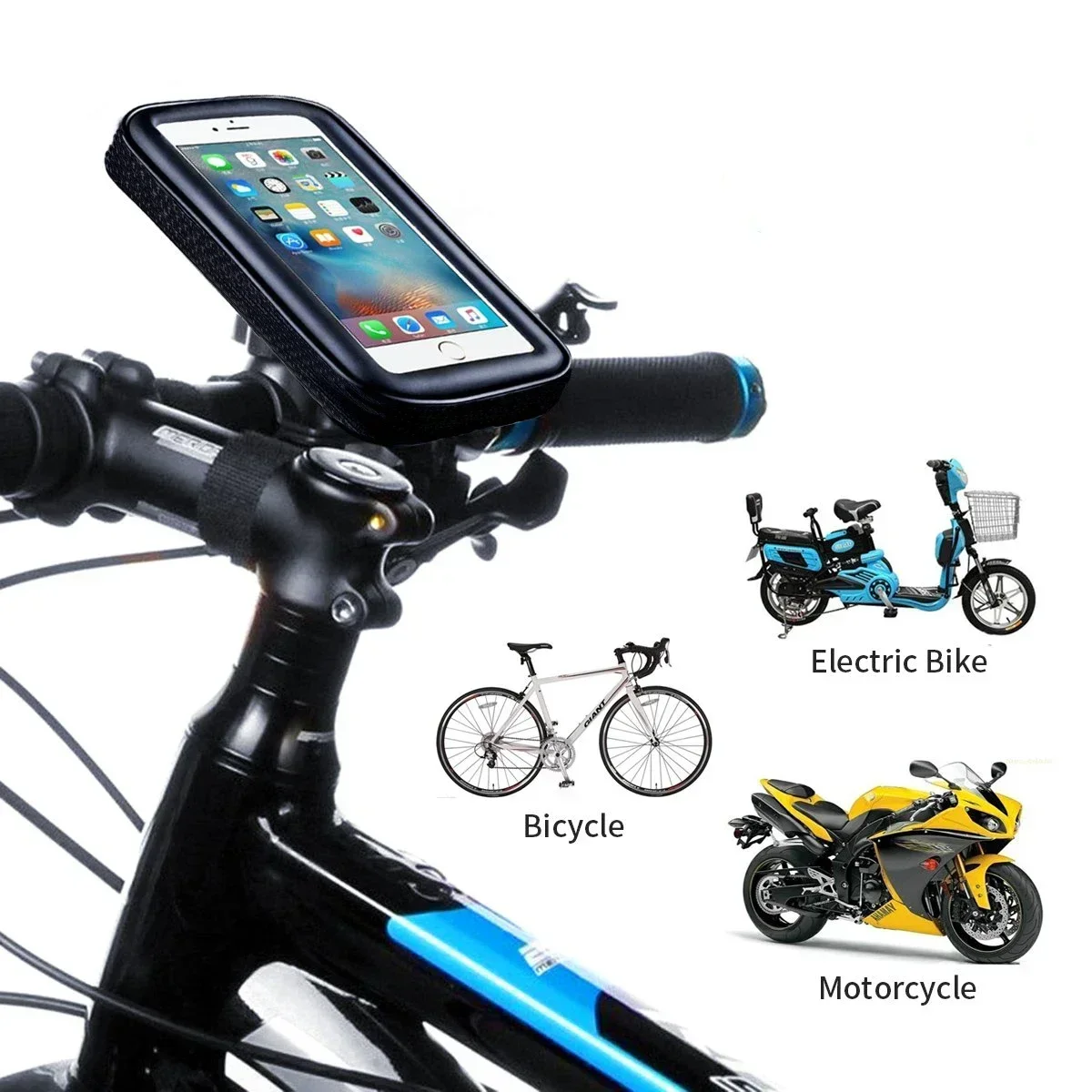 Waterproof Bicycle Phone Holde - Cycling Commuter Bag บทวิจารณ์และราคา