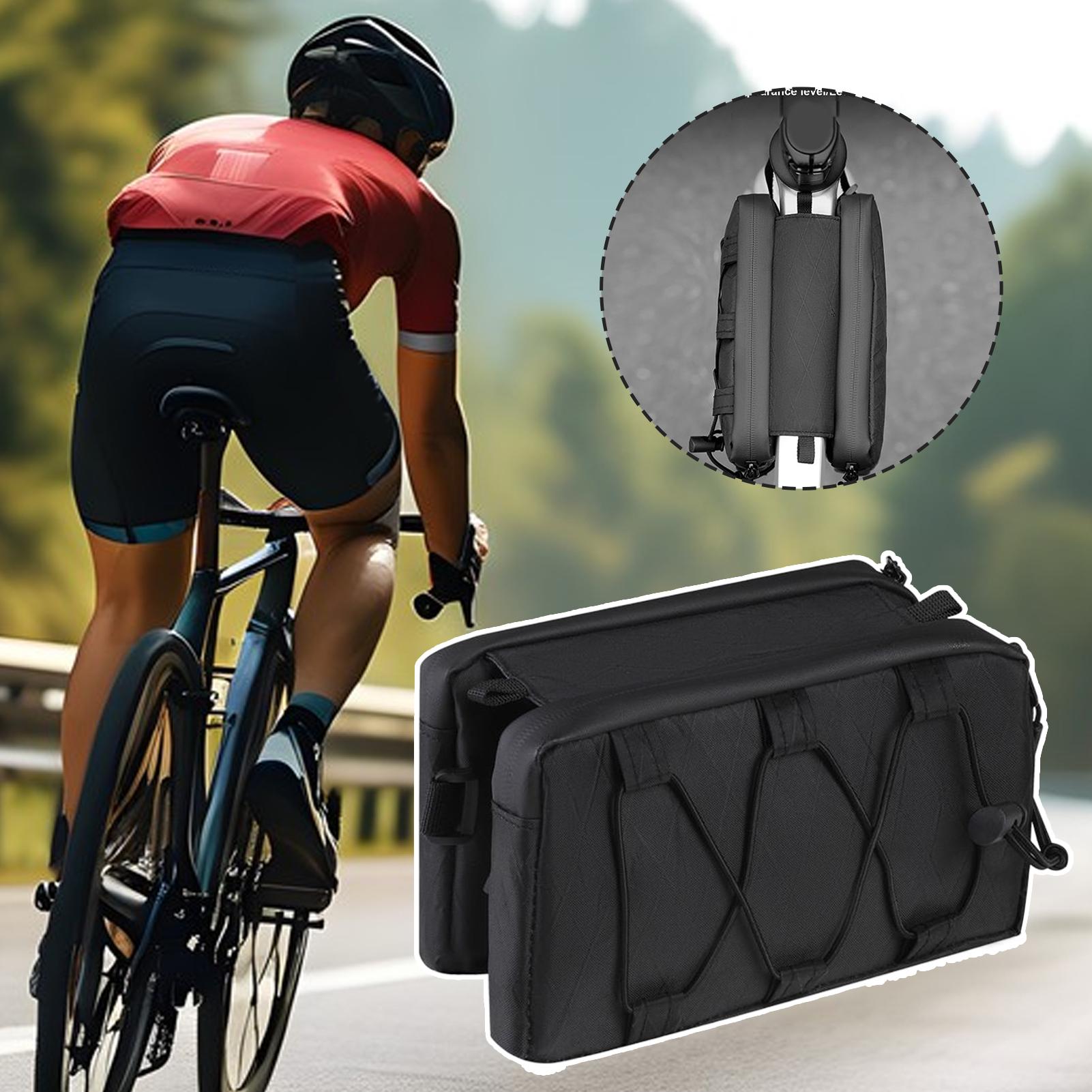Bike Top Tube Bag Bicycle Fram - Cycling Commute Gear บทวิจารณ์และราคา