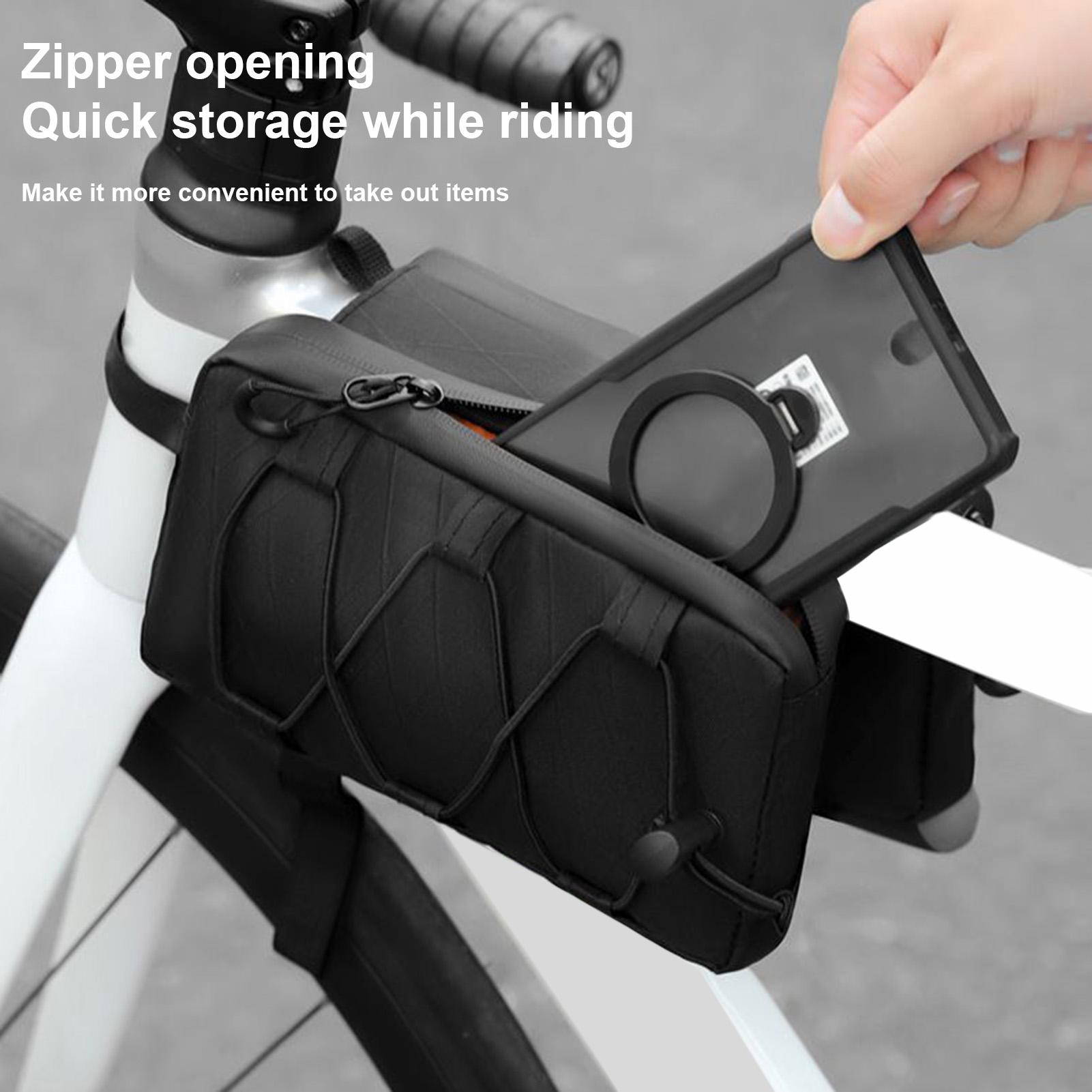 Bicycle Frame Bag Waterproof C - Cycling Commute Gear บทวิจารณ์และราคา