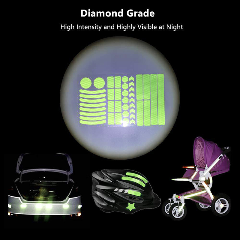 1 Set Car Tire Reflective Stic - Spoke Reflector Set บทวิจารณ์และราคา