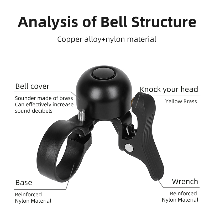 ESLNF Bicycle Bell for Road Bi - Bell Handlebar Ring บทวิจารณ์และราคา