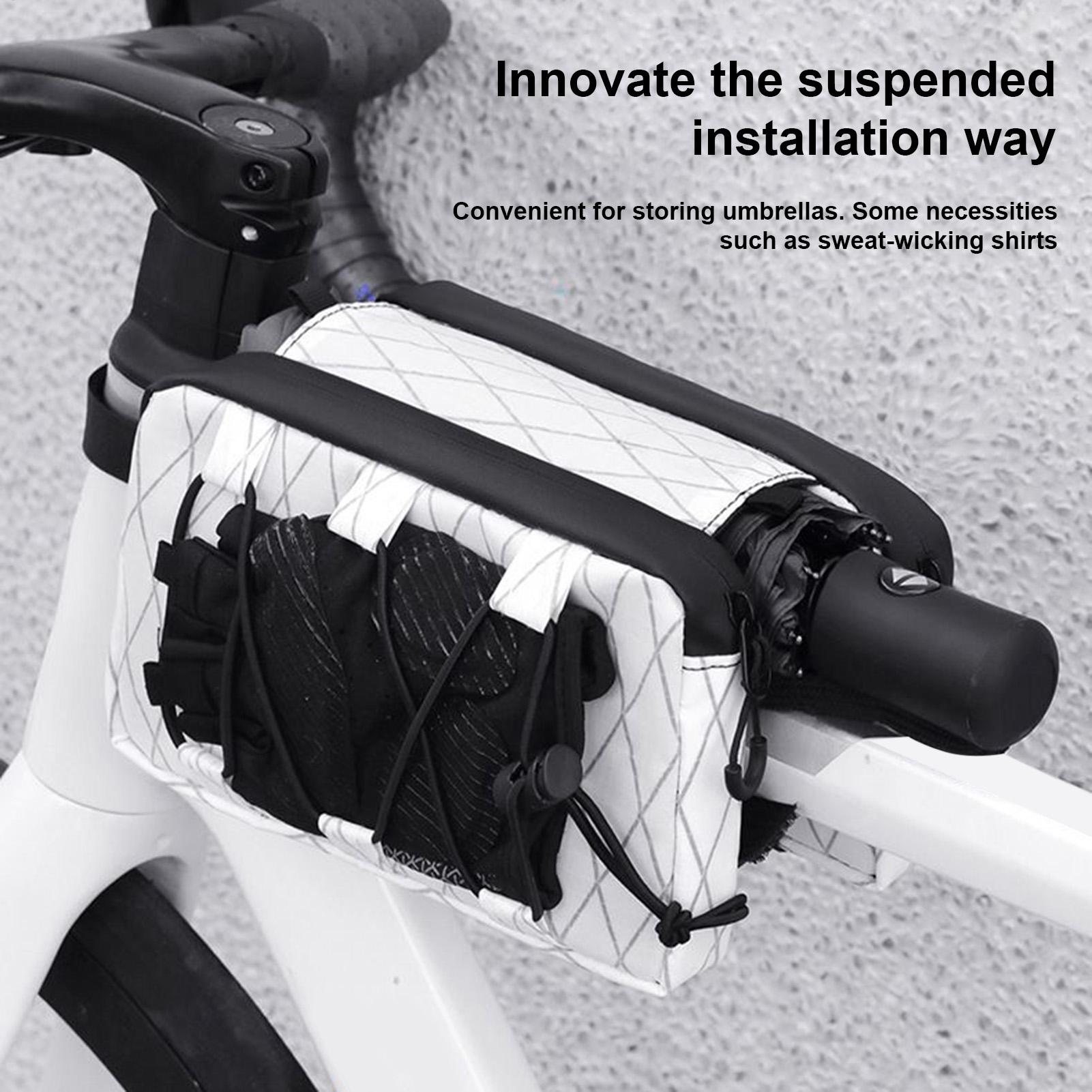 Top Tube Bike Bag Bicycle Fram - Cycling Commute Gear บทวิจารณ์และราคา