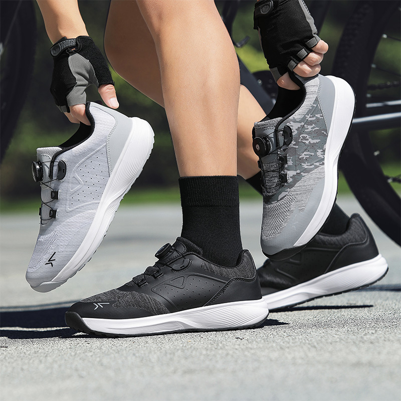 Cycling Sneaker MTB Men Sports - Cycling Commuter Shoes บทวิจารณ์และราคา