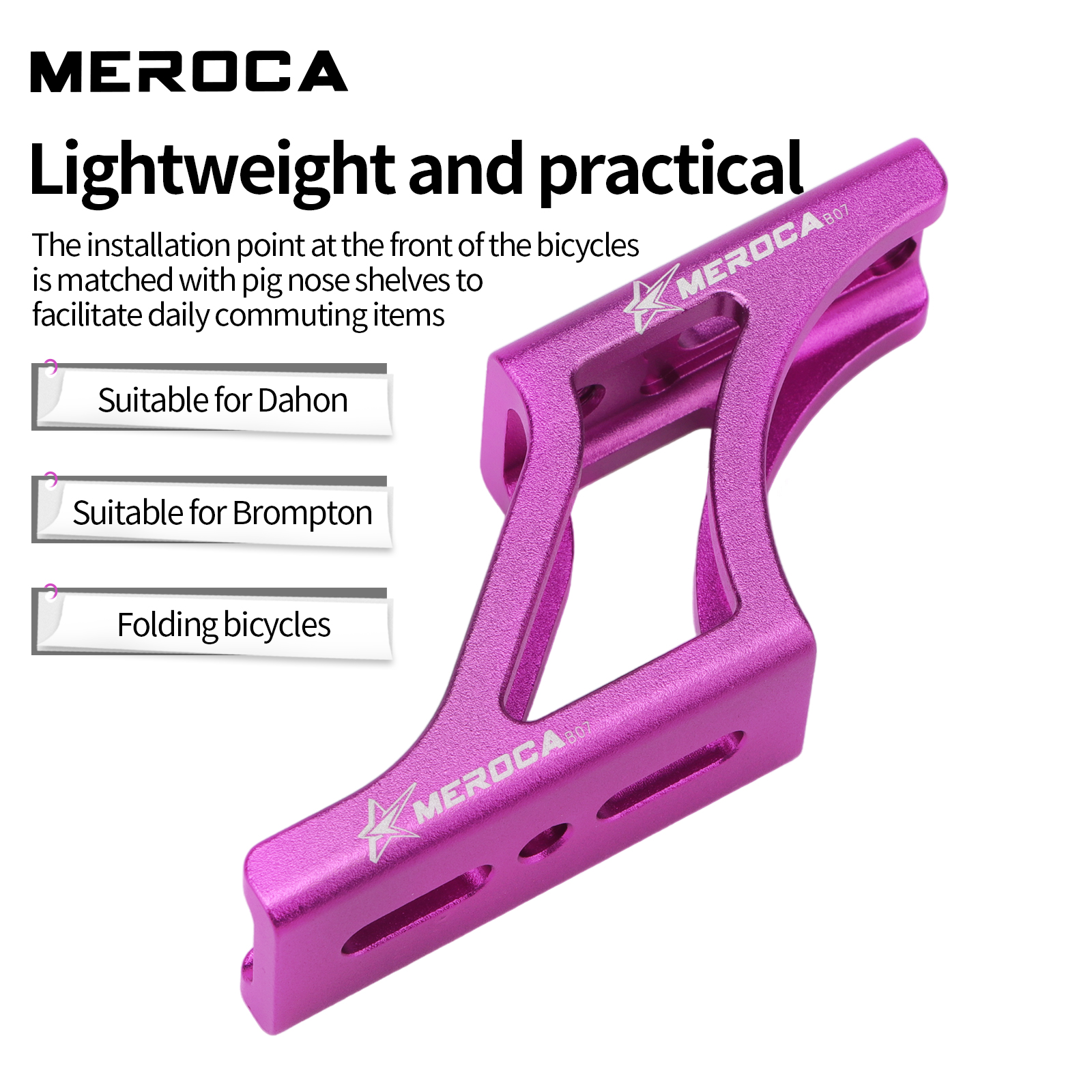 Meroca Folding Bicycle Front B - Cycling Commuter Bag บทวิจารณ์และราคา