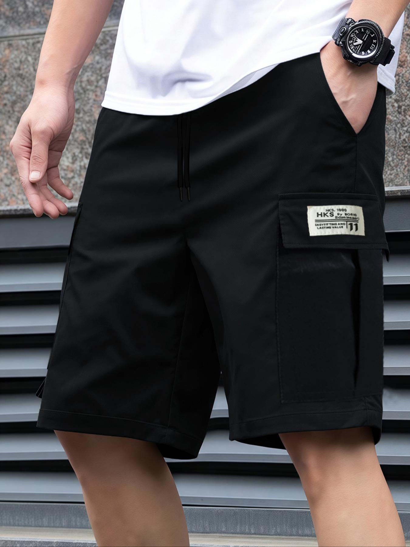 Men's Plain Casual Sports Shor - Cycling Shorts For Commute บทวิจารณ์และราคา