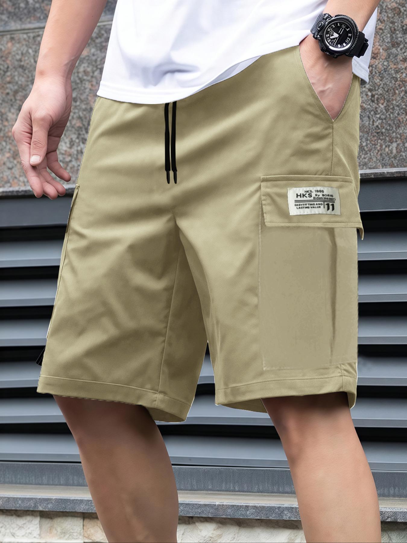Men's Plain Casual Sports Shor - Cycling Shorts For Commute บทวิจารณ์และราคา