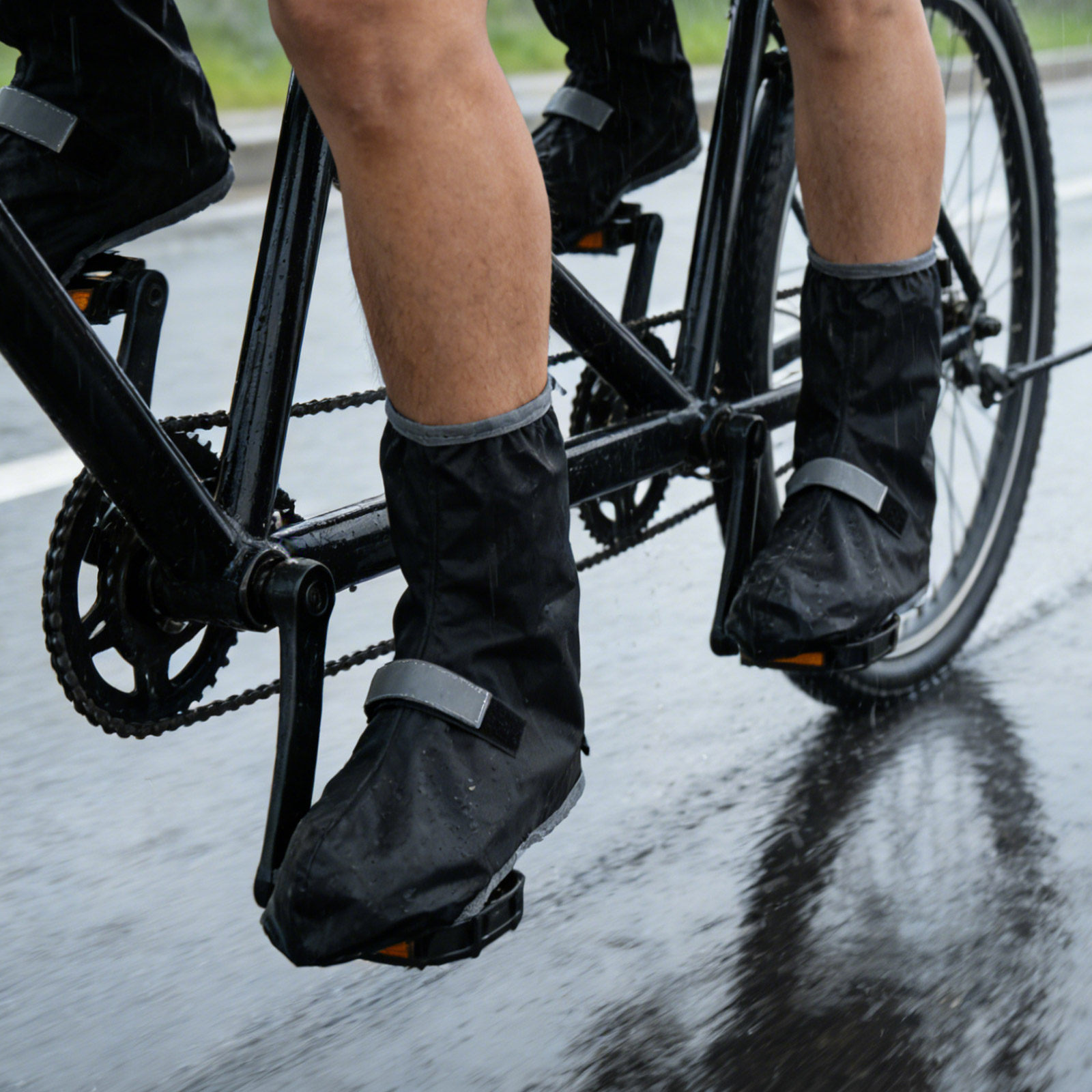 1Pair Waterproof Rain Shoe Cov - Cycling Commute Shoes บทวิจารณ์และราคา