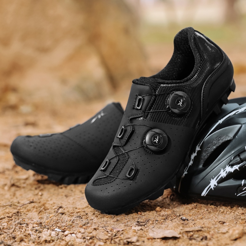 Men's road mountain bike ridin - Cycling Commute Shoes บทวิจารณ์และราคา