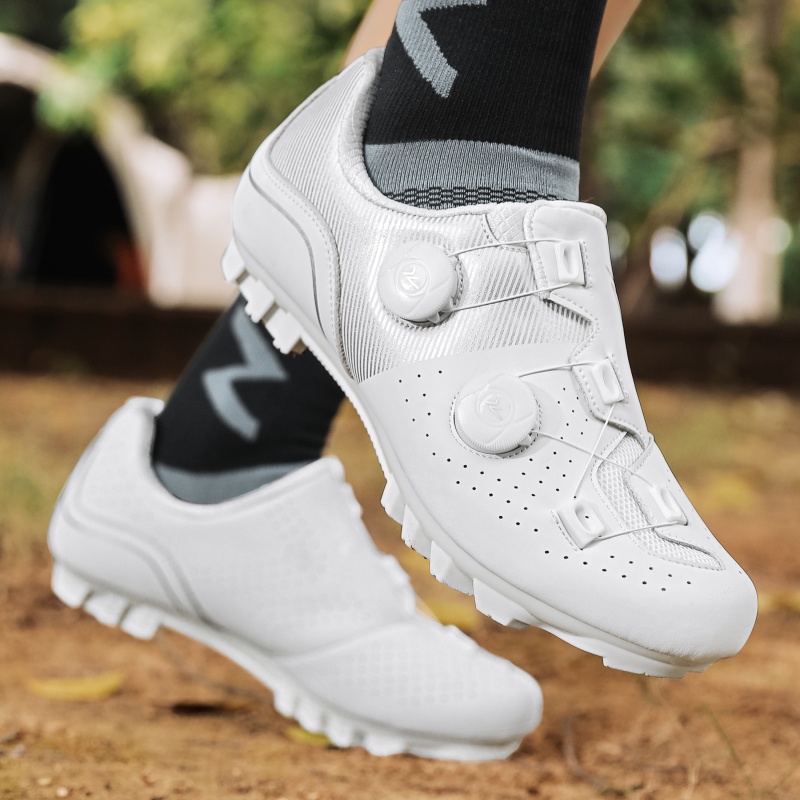 Men's road mountain bike ridin - Cycling Commute Shoes บทวิจารณ์และราคา
