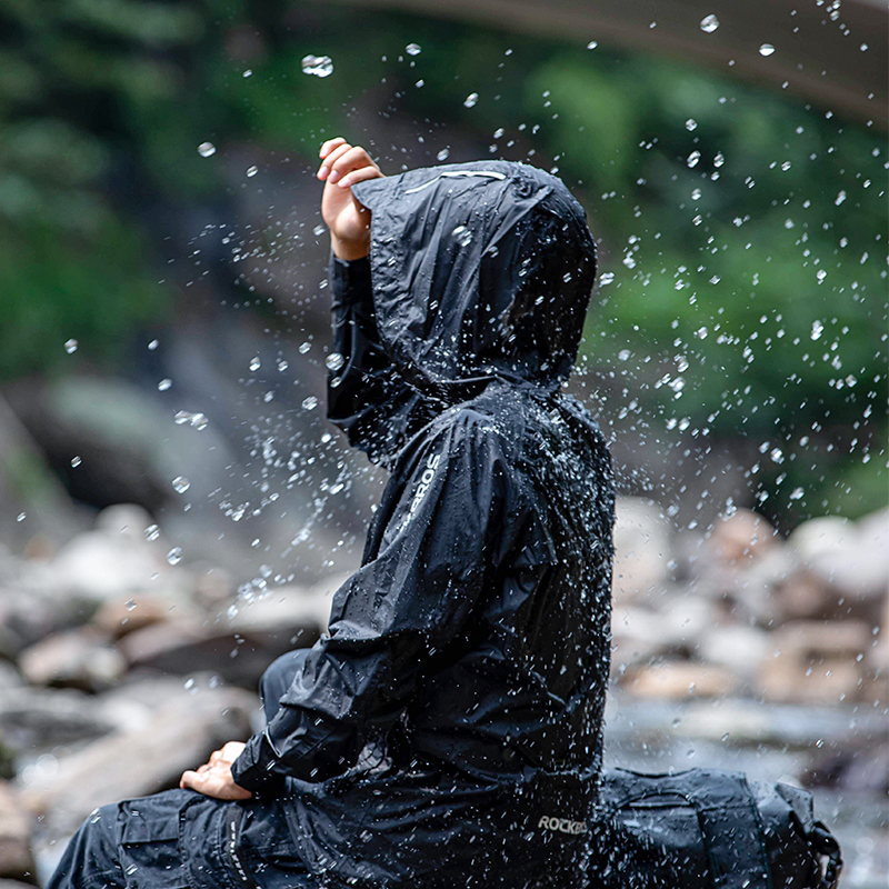 ROCKBROS Waterproof Cycling Ra - Cycling Rain Jacket Commute บทวิจารณ์และราคา