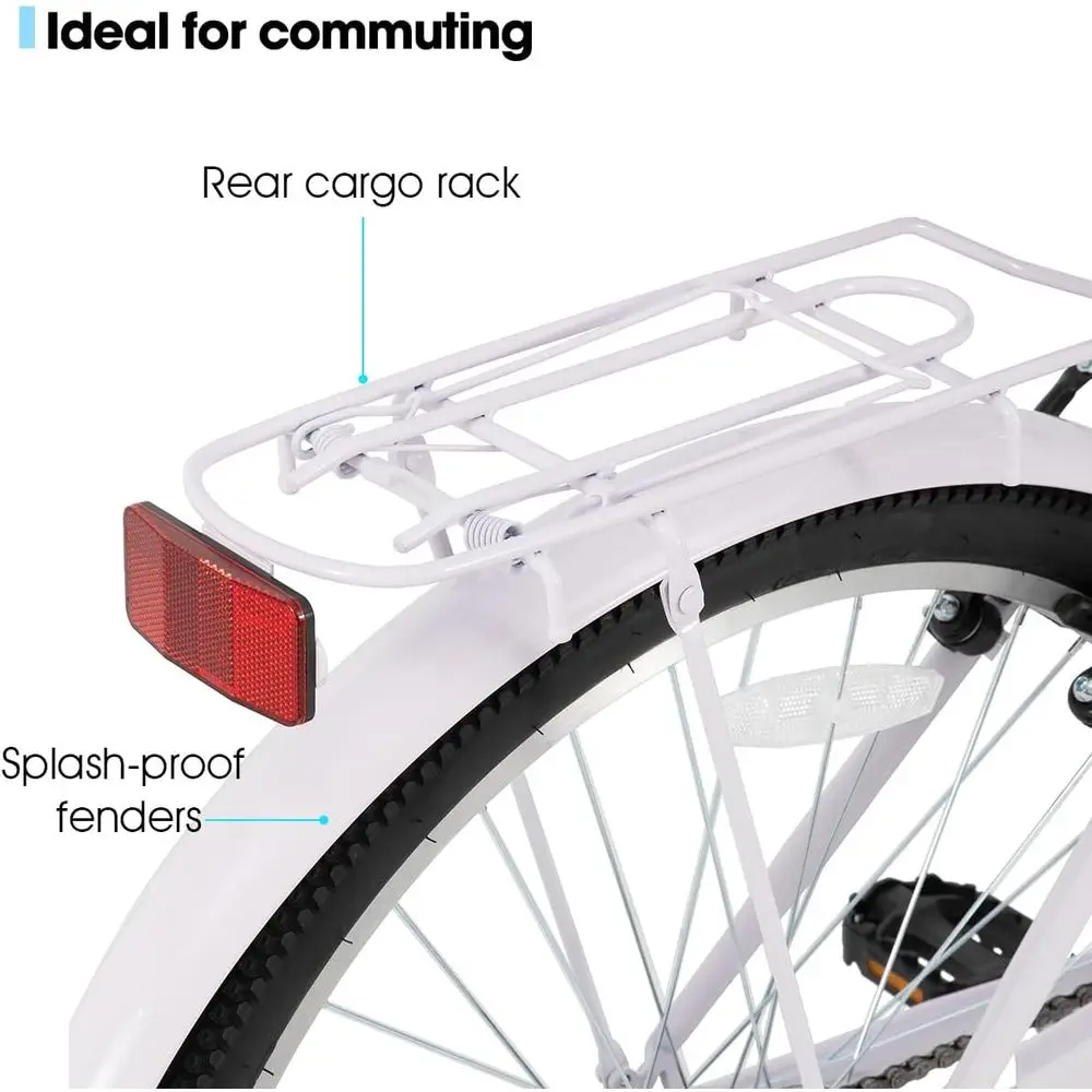 26 7-Speed Step-Through Cruise - Cycling Commute Speed บทวิจารณ์และราคา