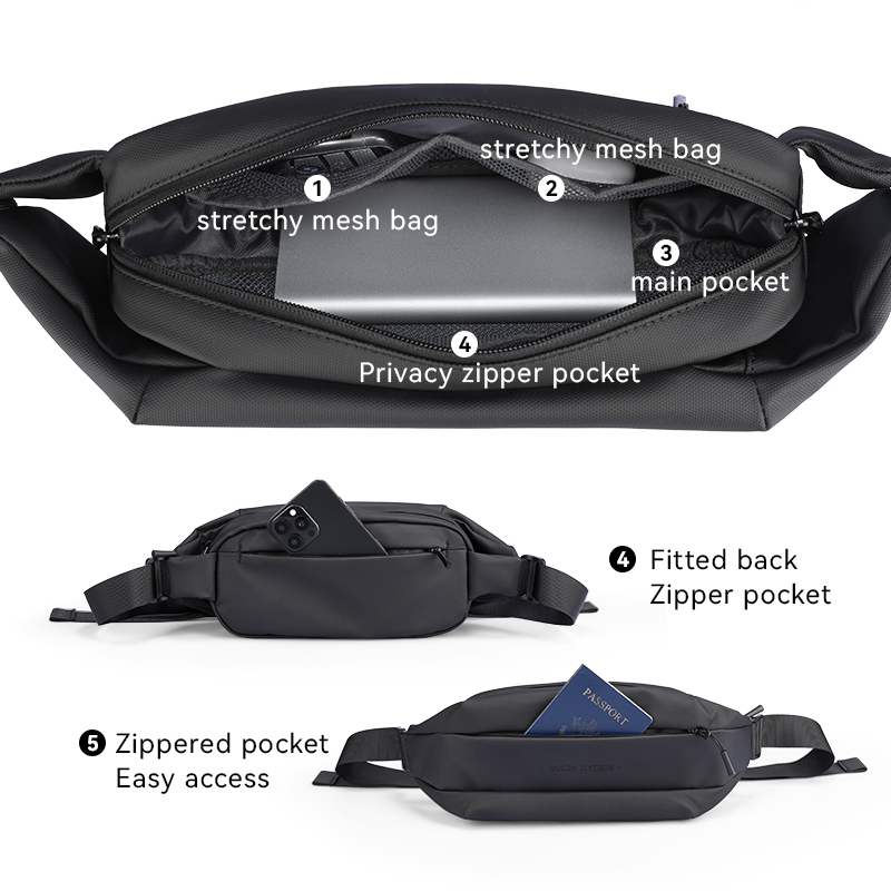 MARK RYDEN Multi-pocket Chest  - Cycling To Commute บทวิจารณ์และราคา