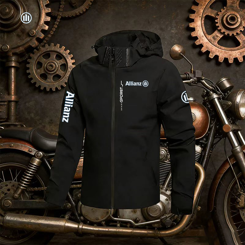 2026 allianz logo Men's outdoo - Cycling Rain Jacket Commute บทวิจารณ์และราคา