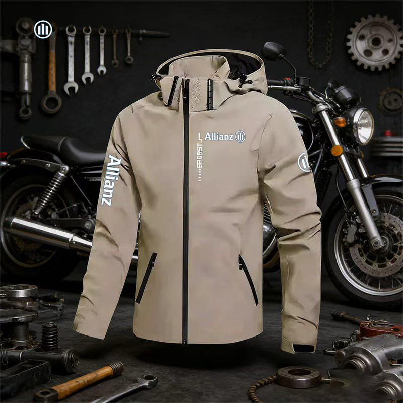 2026 allianz logo Men's outdoo - Cycling Rain Jacket Commute บทวิจารณ์และราคา